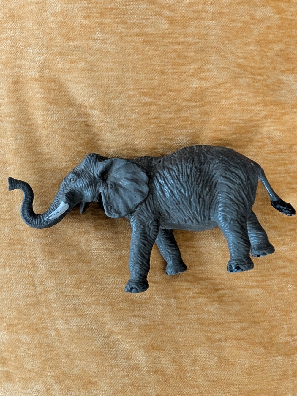 1994 Vintage Gray Elephant Toy Figure From Playset